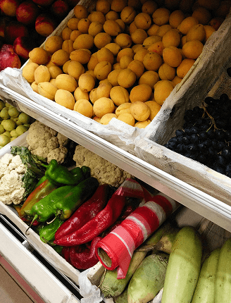 새벽 가락시장 경매